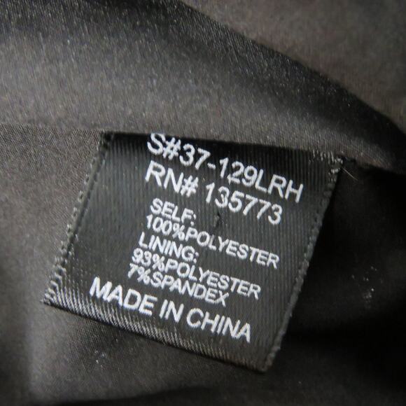 Revolve Olivaceous Black Lace Up Bodysuit Sexy Formal Open Back Small - Picture 7 of 7